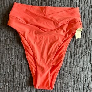 Aerie high waisted bikini bottom NWT